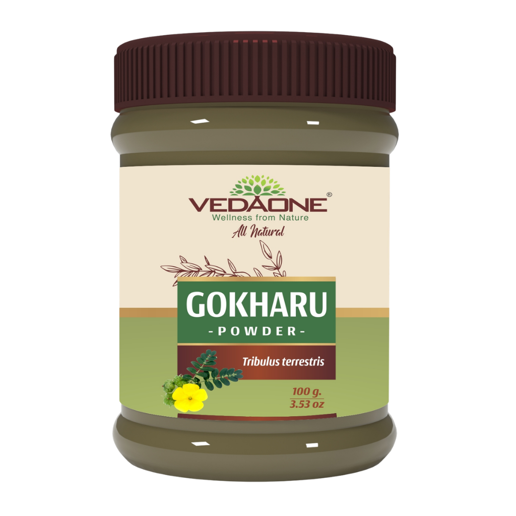 Vedaone Organic Gokharu Powder 100 g buy online USA - 1